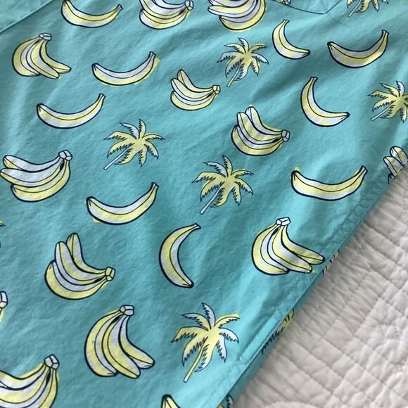 Quite Storm Surf Shop Banana Split Button Down Mens shirt size XL - Picture 14 of 14